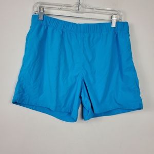 Reel Legends Blue Shorts Womens Size 12 Bright Blue Fishing Outdoor Boating